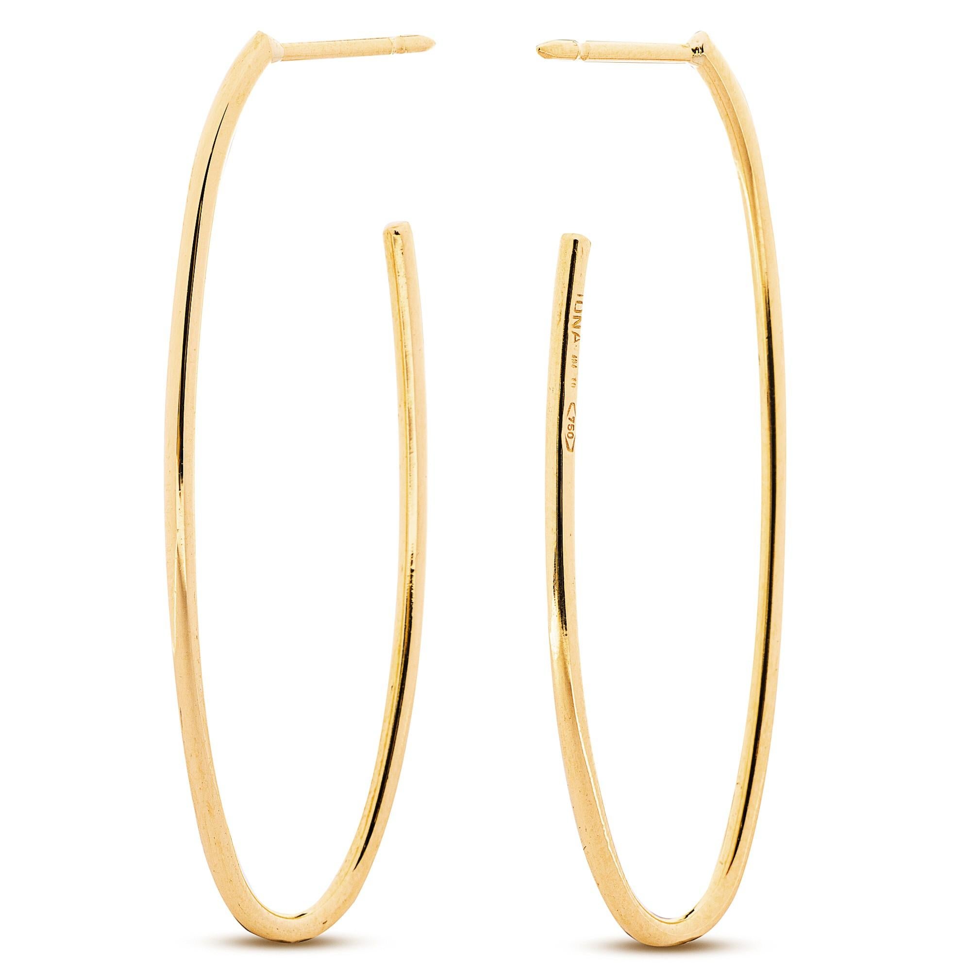 Alex Jona 18 Karat Yellow Gold Dangle Pendant Earrings In New Condition For Sale In Lugano, CH