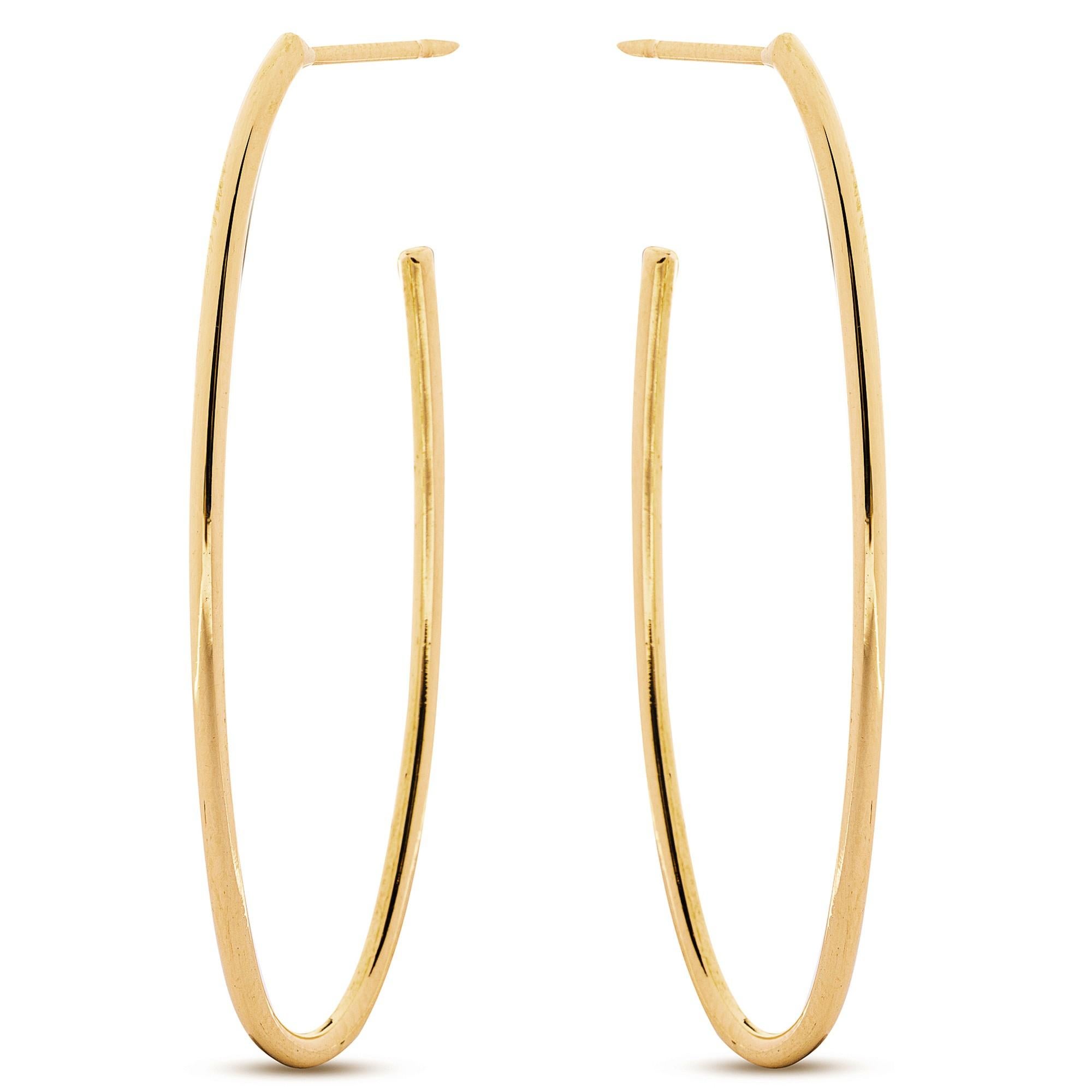 Alex Jona 18 Karat Yellow Gold Dangle Pendant Earrings For Sale 1