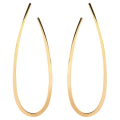 Alex Jona 18 Karat Yellow Gold Dangle Pendant Earrings