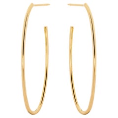 Alex Jona 18 Karat Yellow Gold Dangle Pendant Earrings