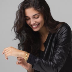 Bracciale A Link in oro giallo 18 carati Alex Jona