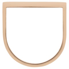 Alex Jona 18 Karat Yellow Gold Geometric Essential Ring
