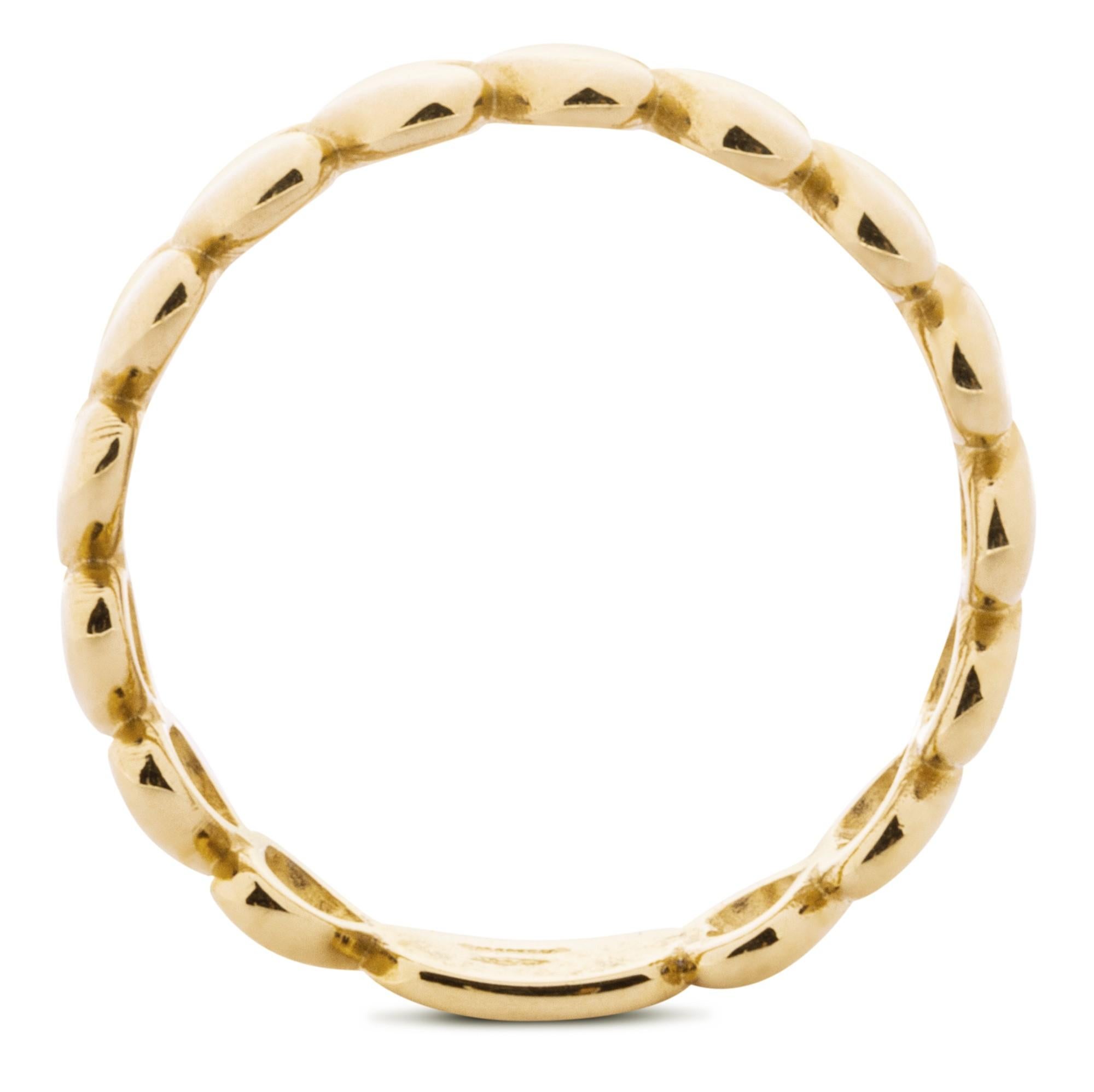 Alex Jona, bague cœur en or jaune 18 carats en vente 2