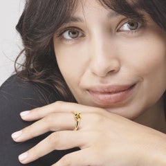Anello Nodo in oro giallo 18 carati Alex Jona