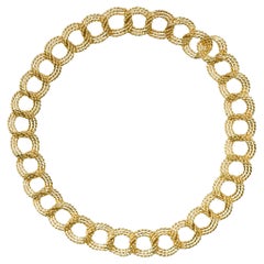 Alex Jona 18 Karat Yellow Gold Link Bracelet