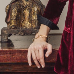 Alex Jona Bracelet à maillons en or jaune 18 carats