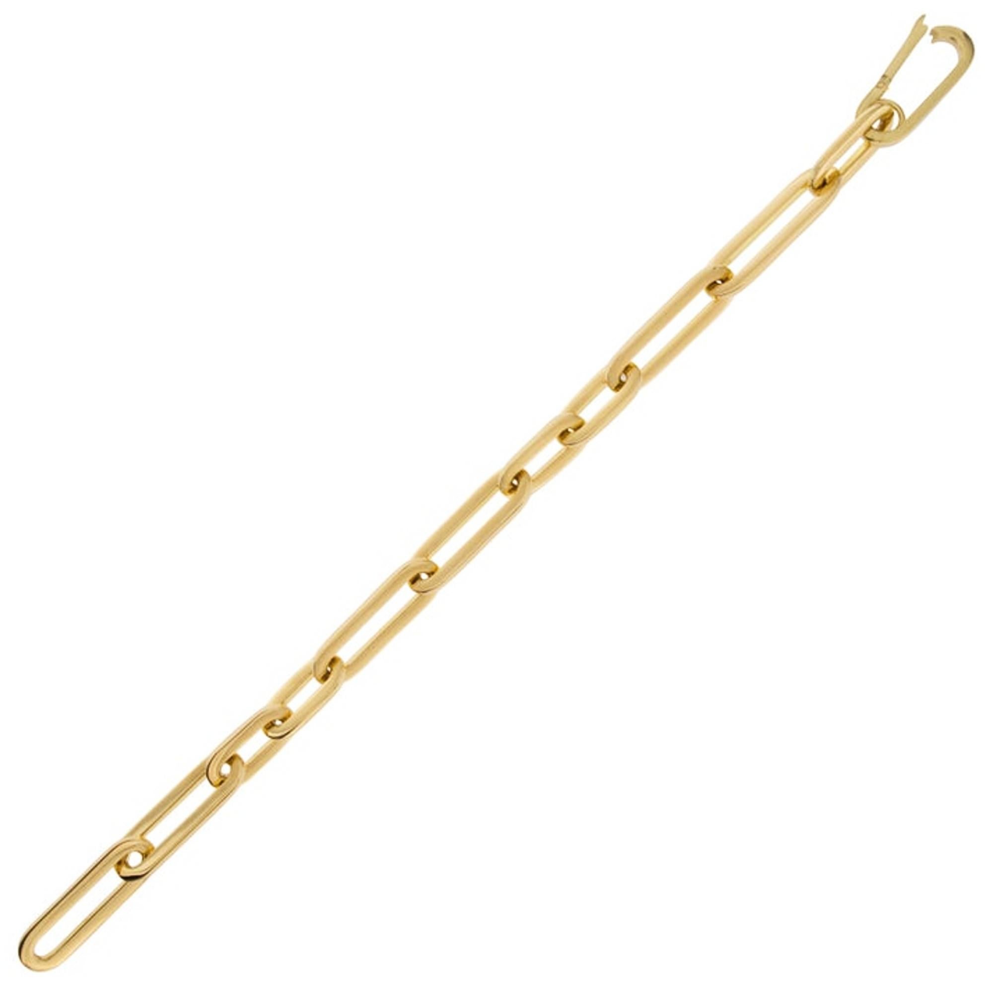 18 Karat Gelbgold Gliederkette-Armband von Alex Jona im Zustand „Neu“ im Angebot in Torino, IT
