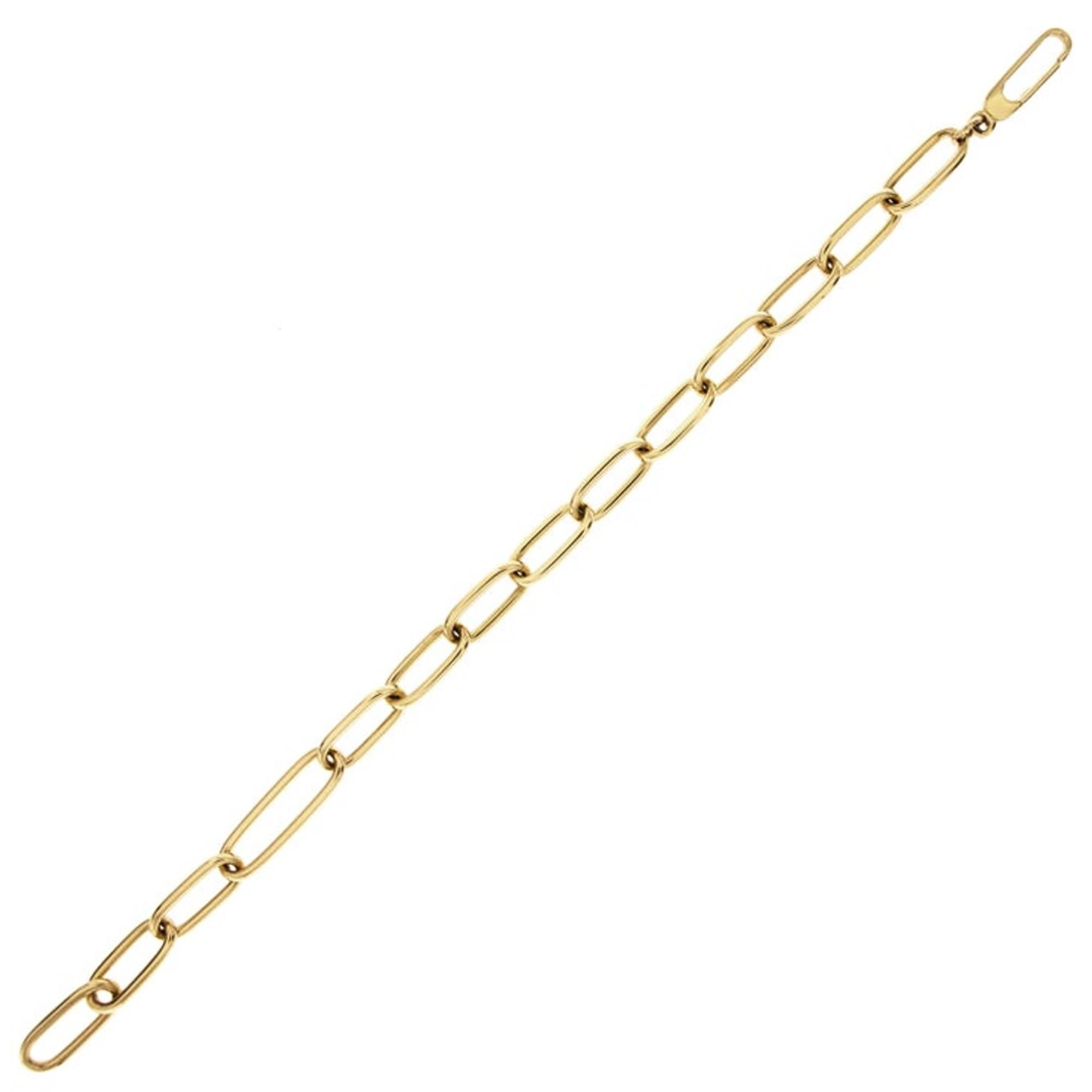 Alex Jona 18 Karat Gelbgold Gliederkette Armband im Zustand „Neu“ im Angebot in Torino, IT
