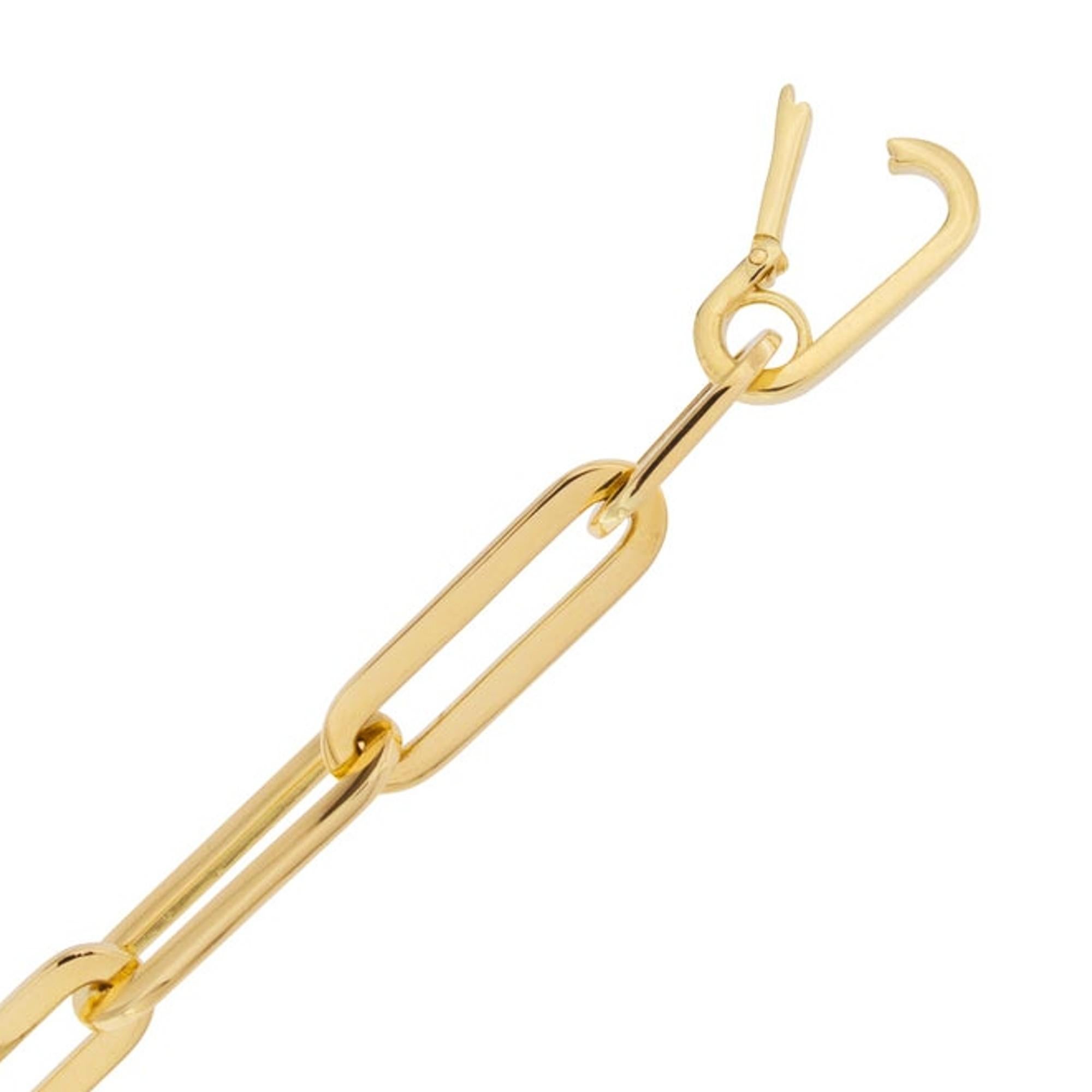 18 Karat Gelbgold Gliederkette-Armband von Alex Jona für Damen oder Herren im Angebot