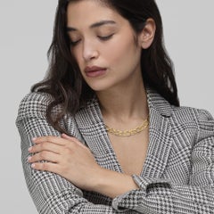 Alex Jona, collier à maillons en or jaune 18 carats