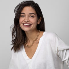Alex Jona 18 Karat Yellow Gold Link Chain Necklace