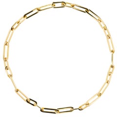 Gliederkette aus 18 Karat Gelbgold von Alex Jona