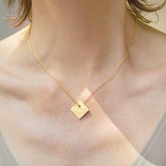 Alex Jona Collar Colgante de Oro Amarillo de 18 Kilates