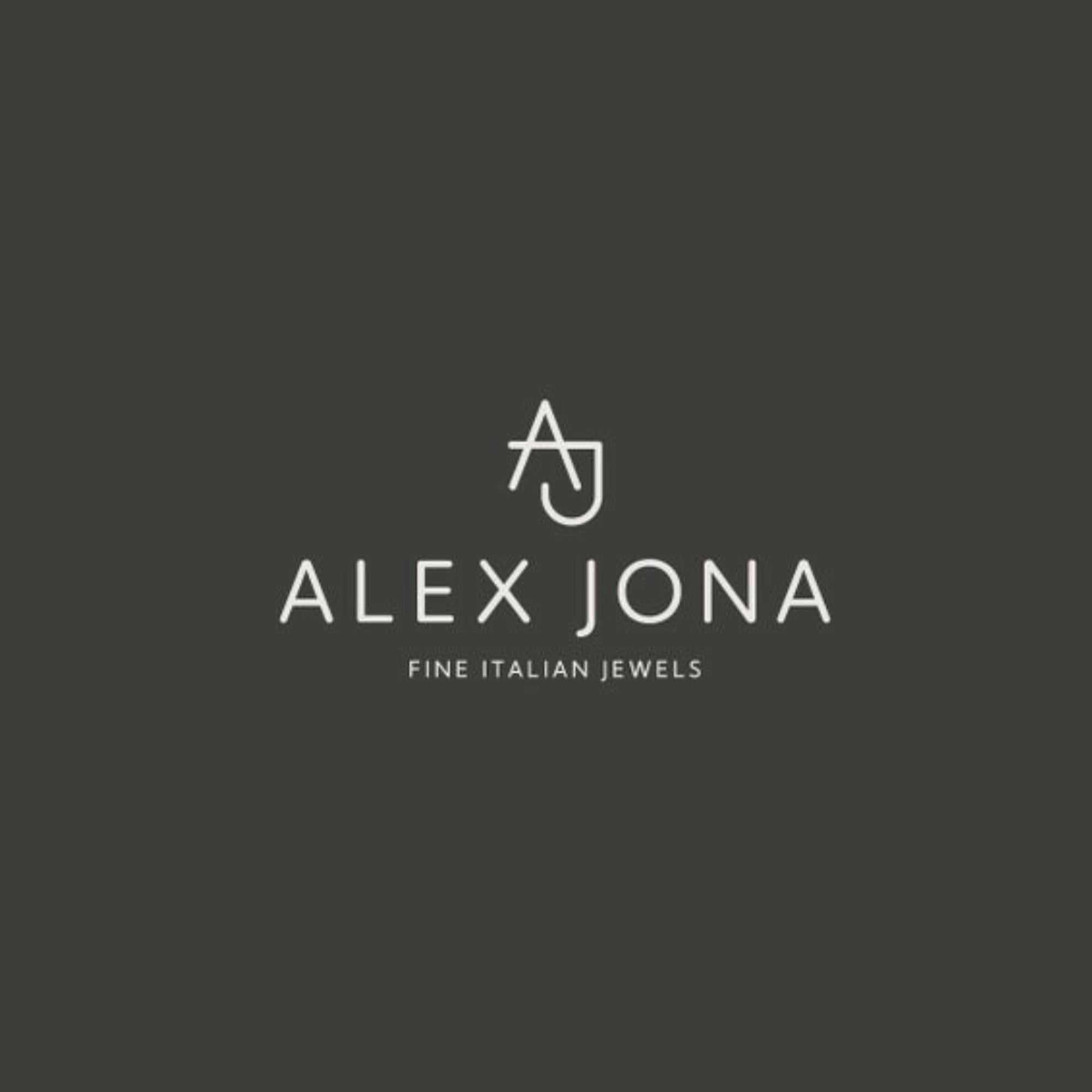 Alex Jona Aquamarin 18 Karat Weißgold Bandring im Angebot 4