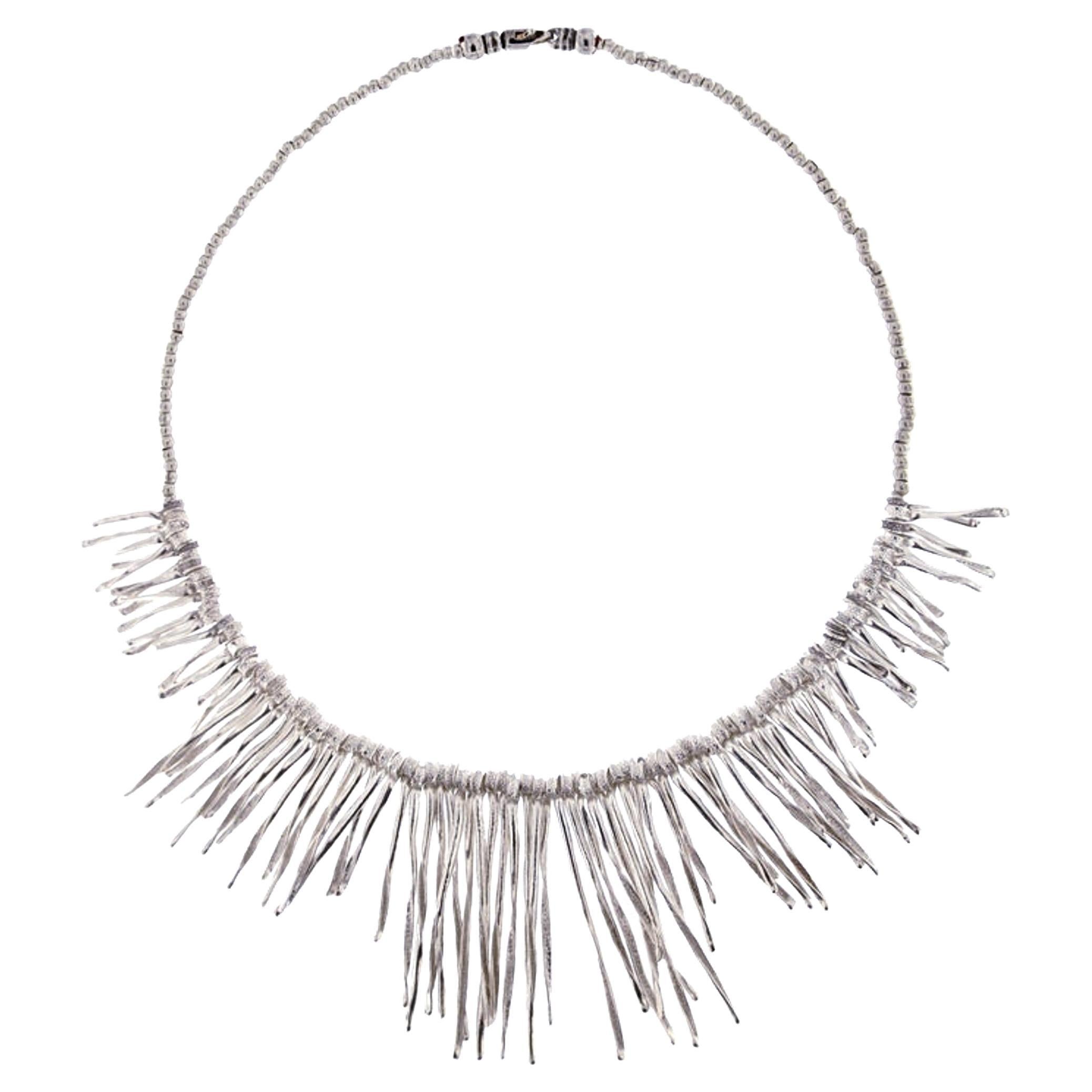 Alex Jona Bastoncini Sterling Silver Necklace