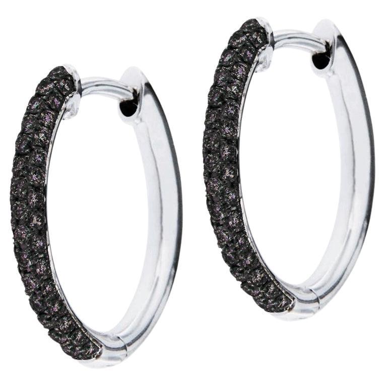 Vintage Black Pearl and Diamond Earrings | 02024451 | Bruford & Carr,  London Jewellers