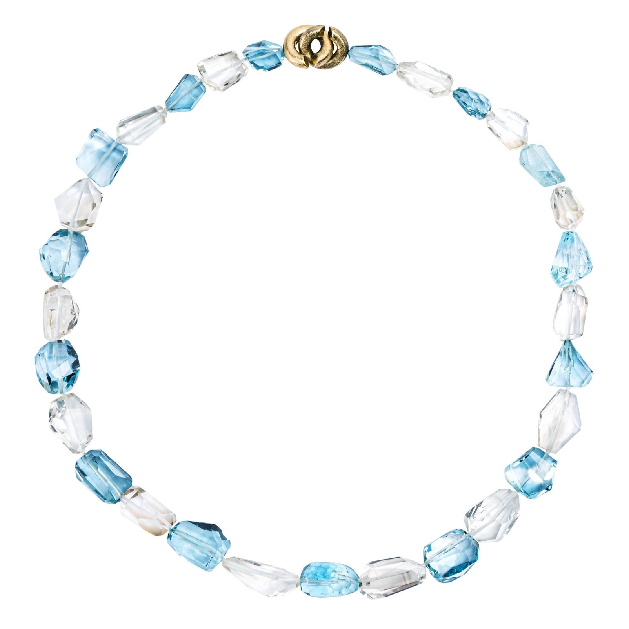 Janice Girardi Blue Topaz Bracelet | Designer Gemstone Jewelry – BEACH  TREASURES