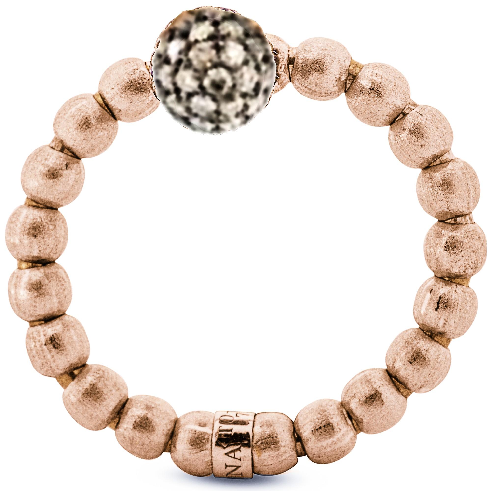 Alex Jona Brown Anello flessibile con diamante in oro rosa 18 carati In condizioni Nuovo in vendita a Lugano, CH