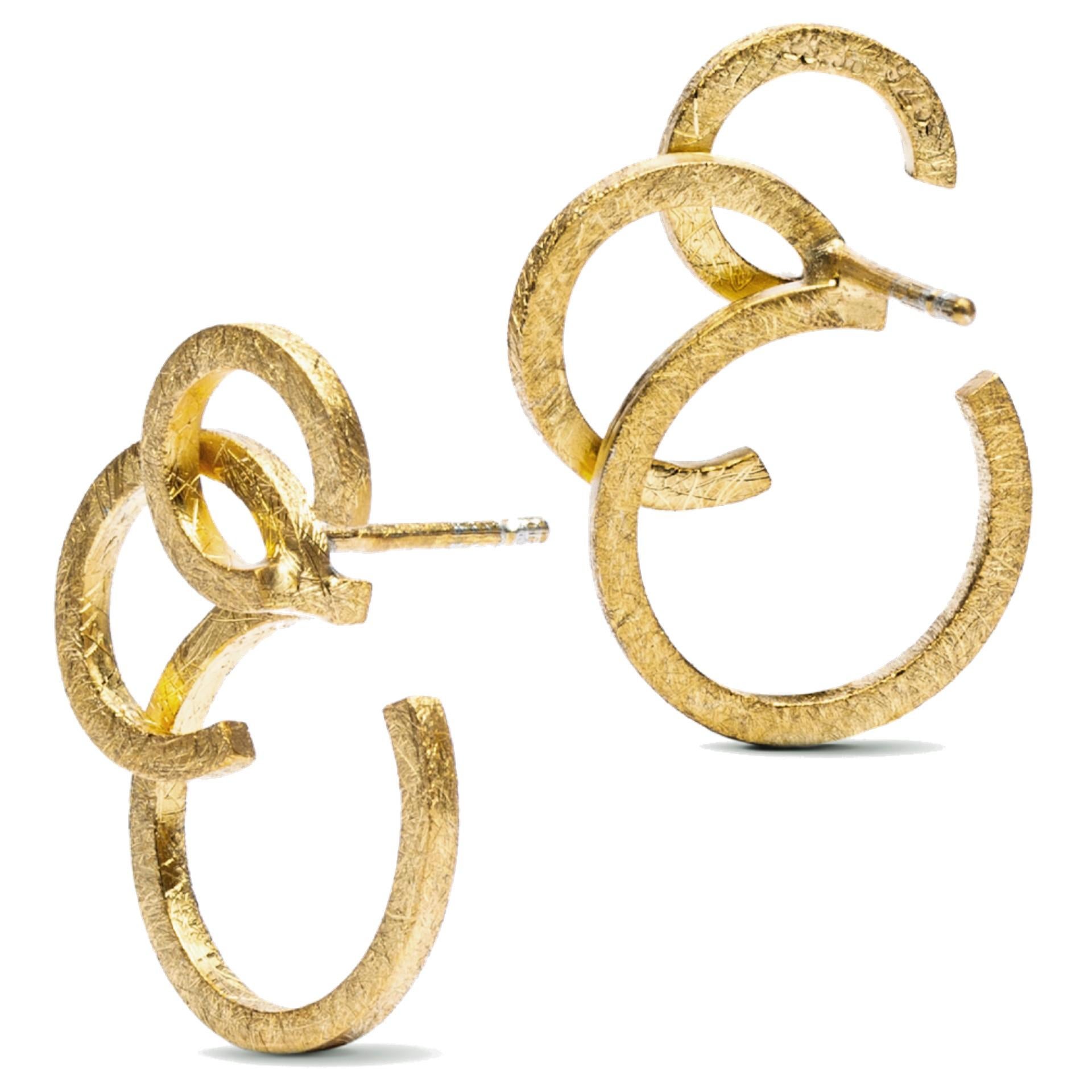 ampersand earrings