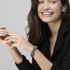 Alex Jona Pulsera Plissé Tejida de Plata de Ley Bruñida