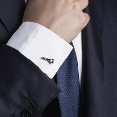 Alex Jona Chess Knight & Bishop Sterling Silver Cufflinks