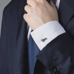 Alex Jona Chess Pawn Sterling Silver Cufflinks