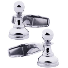Gemelli in argento Alex Jona Chess Pawn
