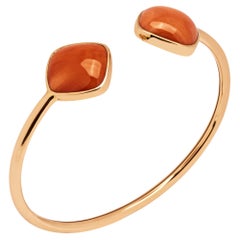 Alex Jona Coral Pulsera de oro rosa de 18 quilates