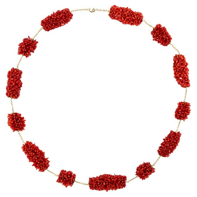Alex Jona Burmese Red Spinel 18 Karat Yellow Gold Necklace at 1stDibs ...