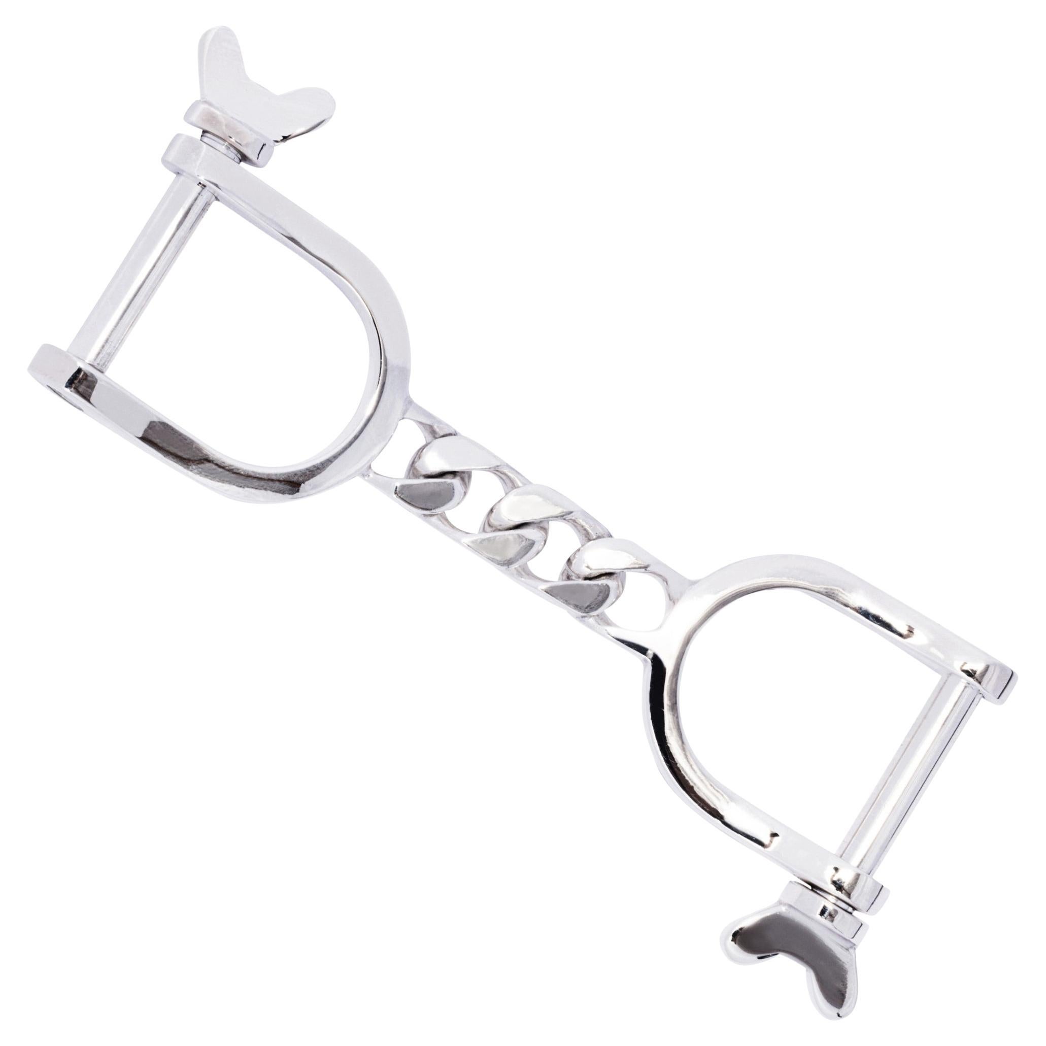 Alex Jona Double Shackle Sterling Silver Key Holder