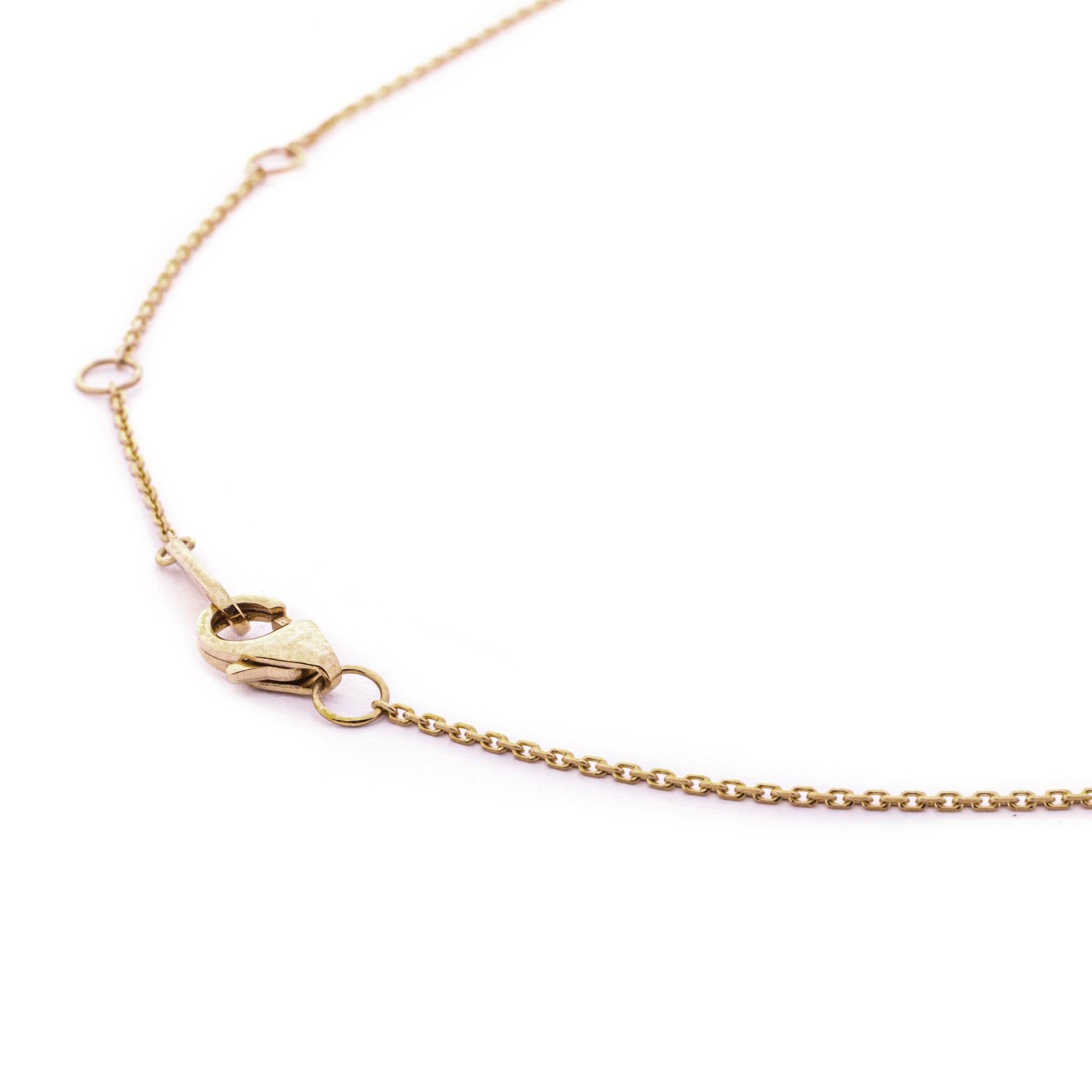 Alex Jona Emerald 18 Karat Yellow Gold Pendant Necklace For Sale 1