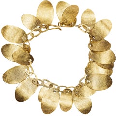 Alex Jona Gold-Plate Sterling Silver Bracelet