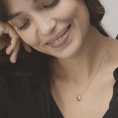 Alex Jona Gold-Plated Sterling Silver Starfish Pendant Necklace