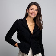 Alex Jona, collier à chaîne tissée en argent sterling plaqué or