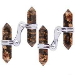 Gemelli Alex Jona in pelle di leopardo Jasper Prism Bar A. Silver