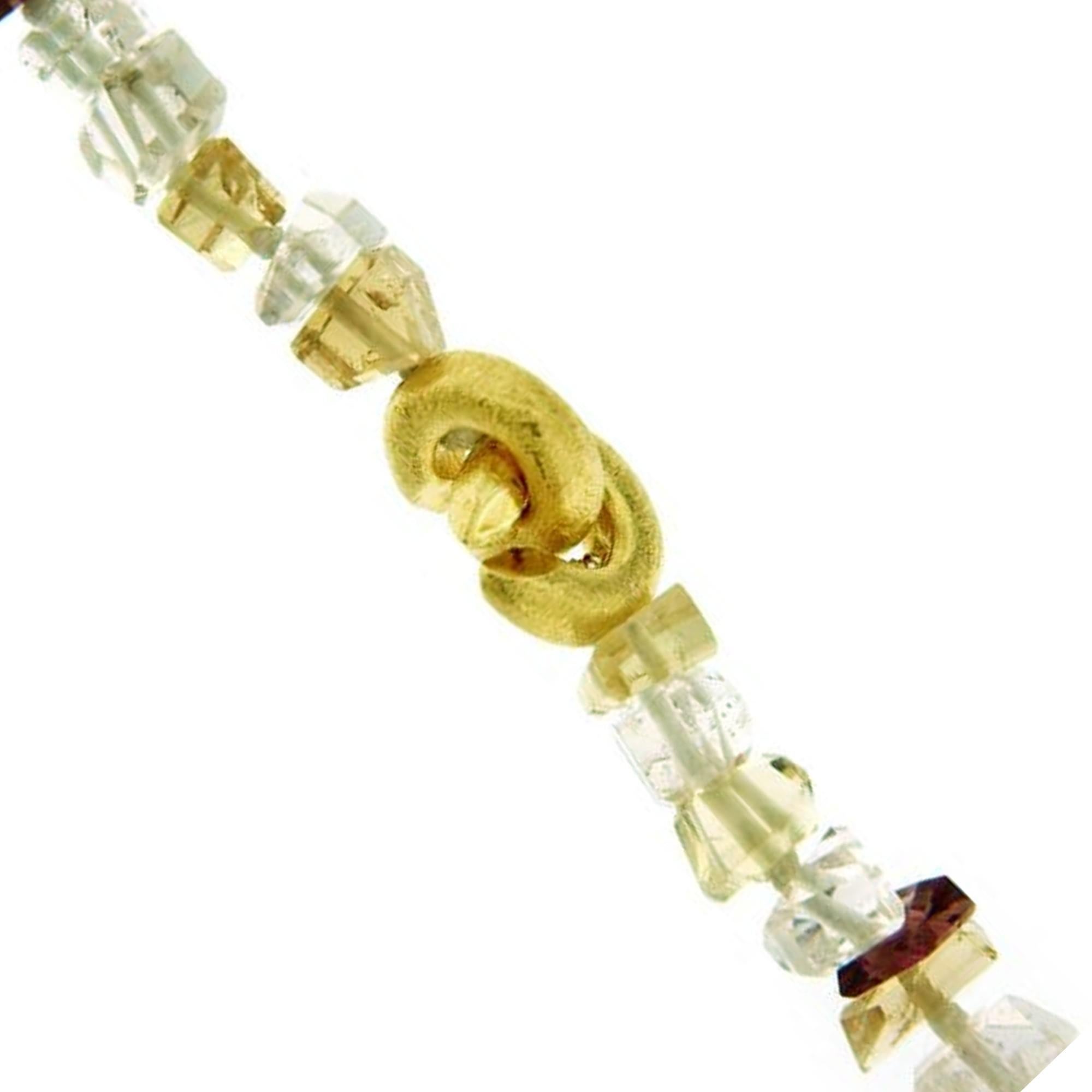 Collana di corniola con ametista e morganite di Alex Jona In condizioni Nuovo in vendita a Lugano, CH