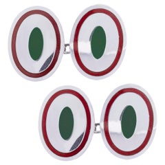 Enamel Cufflinks