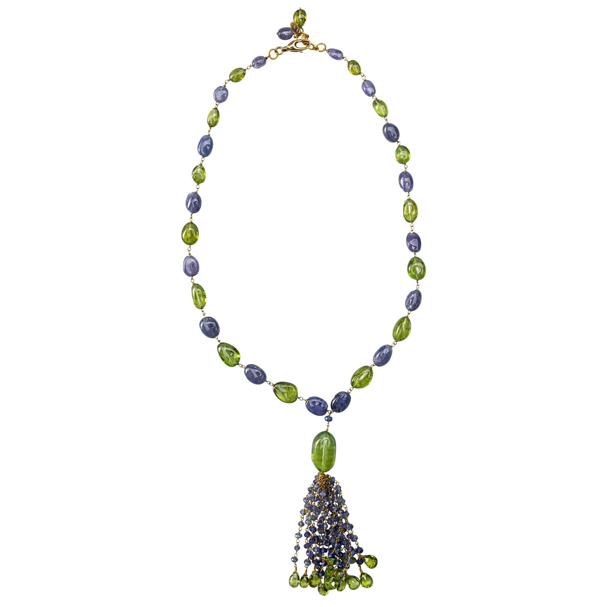 Jona Multi Coin 18 Karat Yellow Gold Long Chain Necklace For Sale at