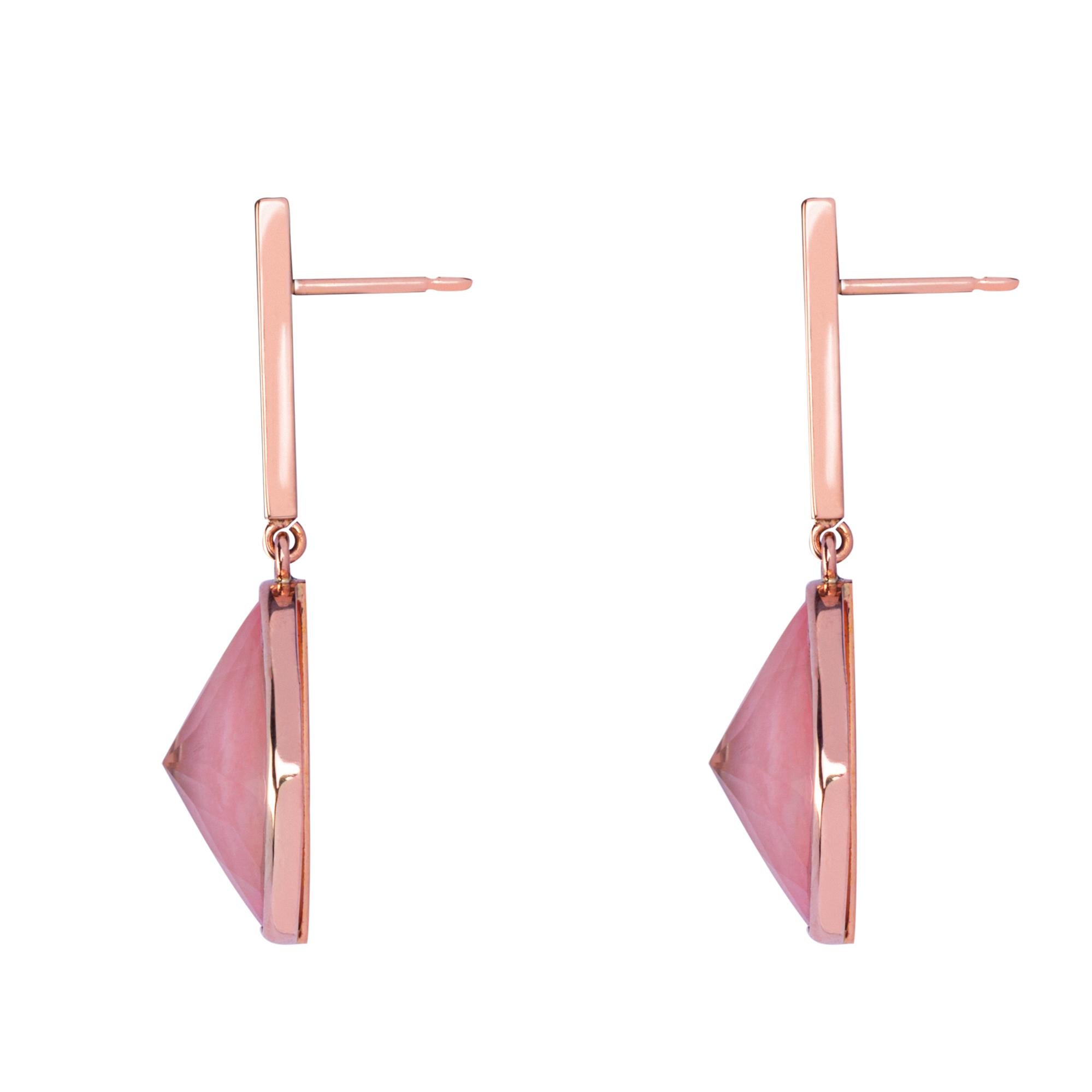pretty pink earrings