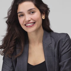 Alex Jona Ruby Diamond 18 Karat Rose Gold Stud Earrings