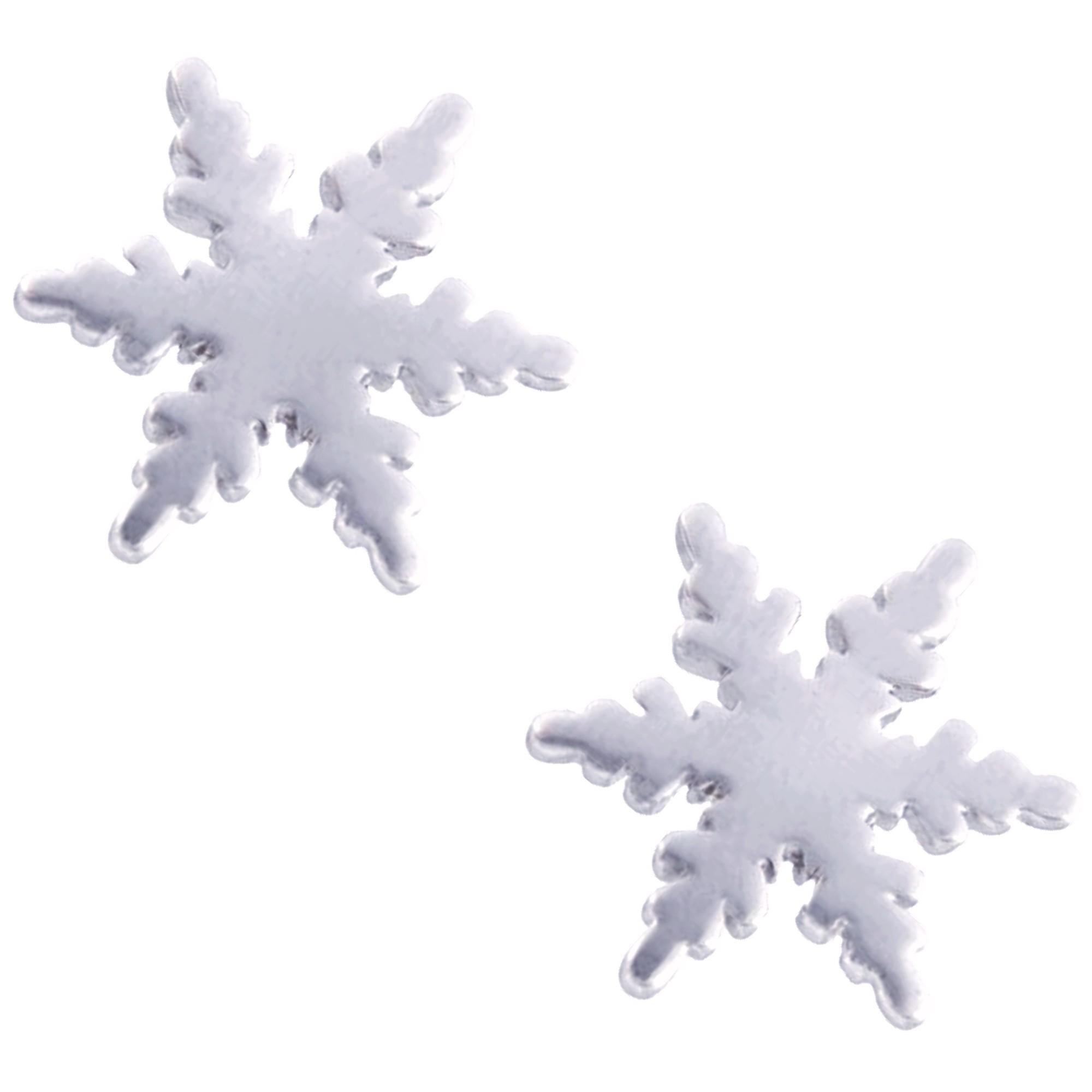 Alex Jona Snowflake Sterling Silver Cufflinks