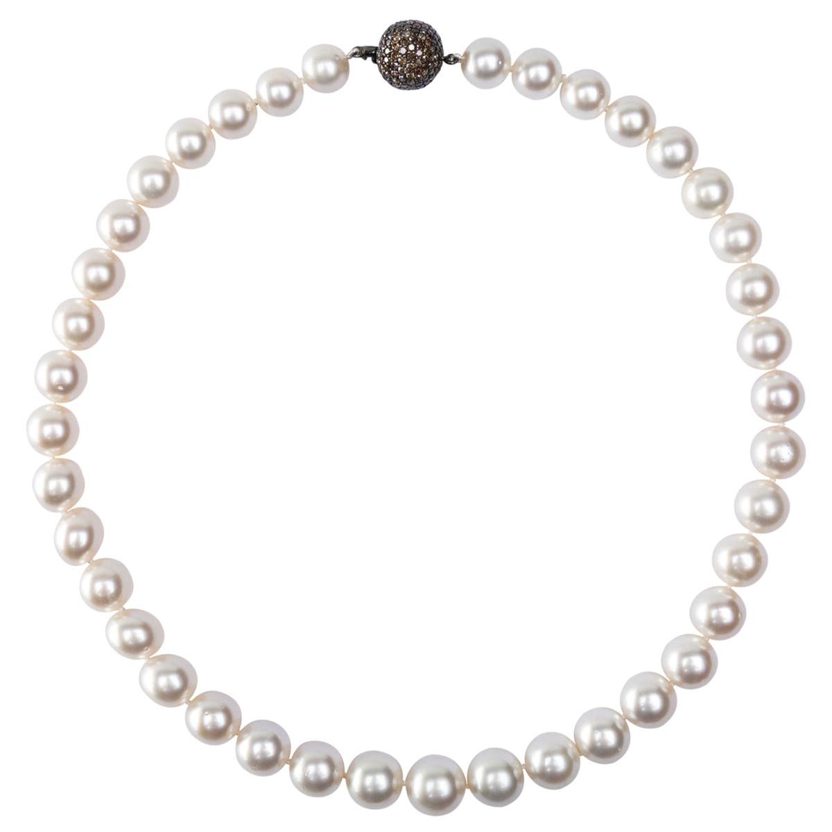 Alex Jona South Sea Pearl Necklace For Sale