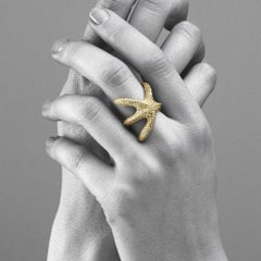 Alex Jona Starfish 18 Karat Yellow Gold Ring