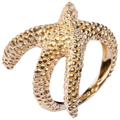 Alex Jona Starfish 18 Karat Yellow Gold Ring