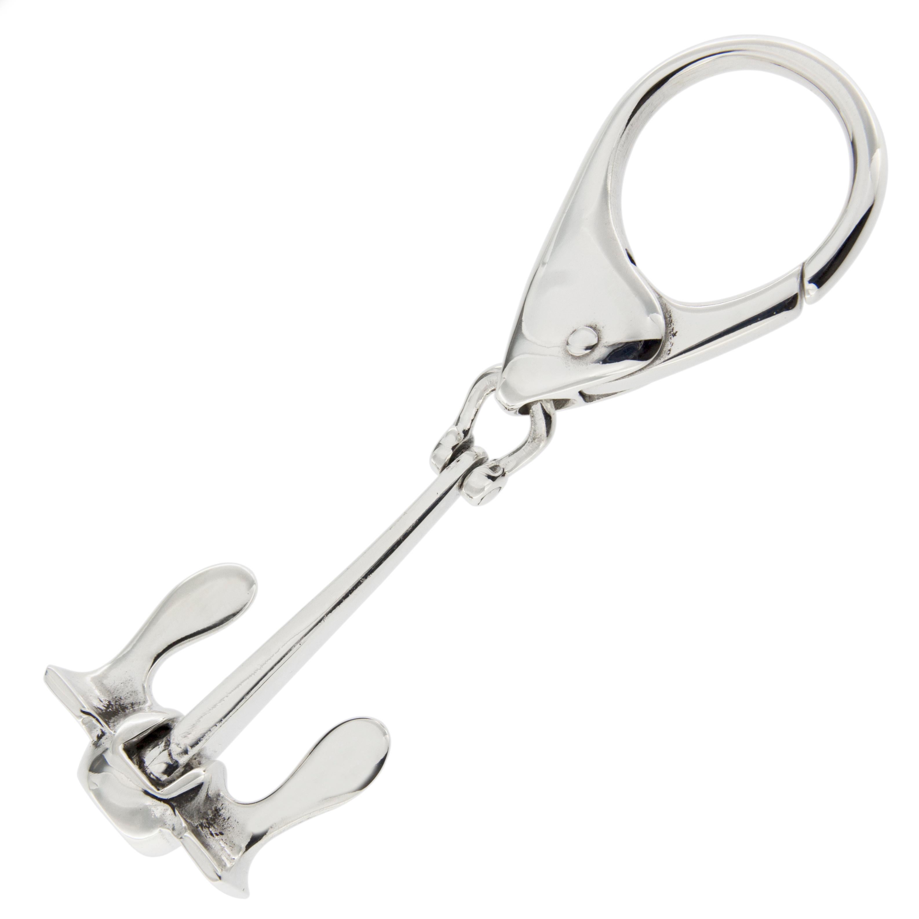 Hall Anker Schlüsselanhänger aus Sterlingsilber von Jona im Zustand „Neu“ im Angebot in Lugano, CH