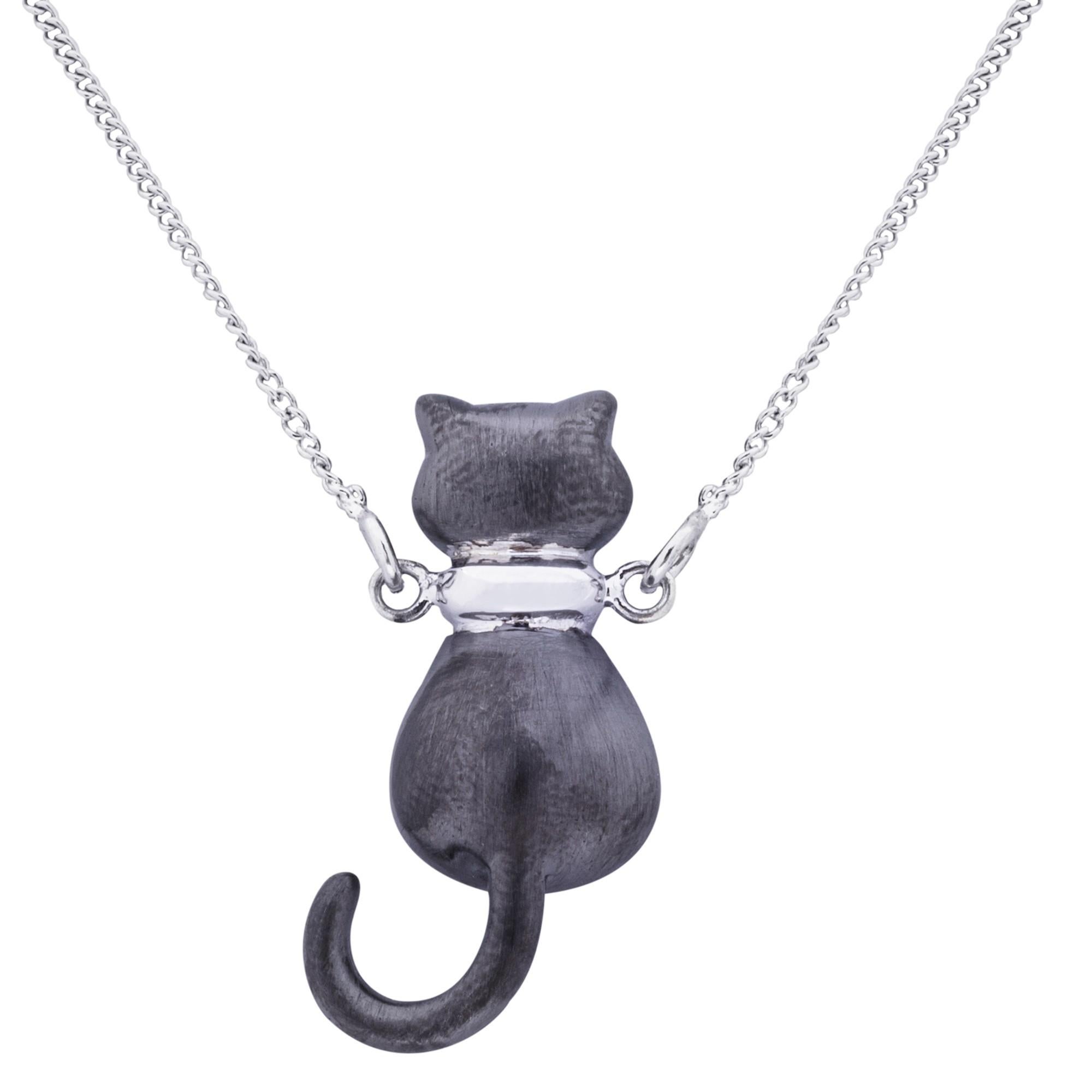 Alex Jona Collier pendentif chat en argent sterling Neuf - En vente à Torino, IT