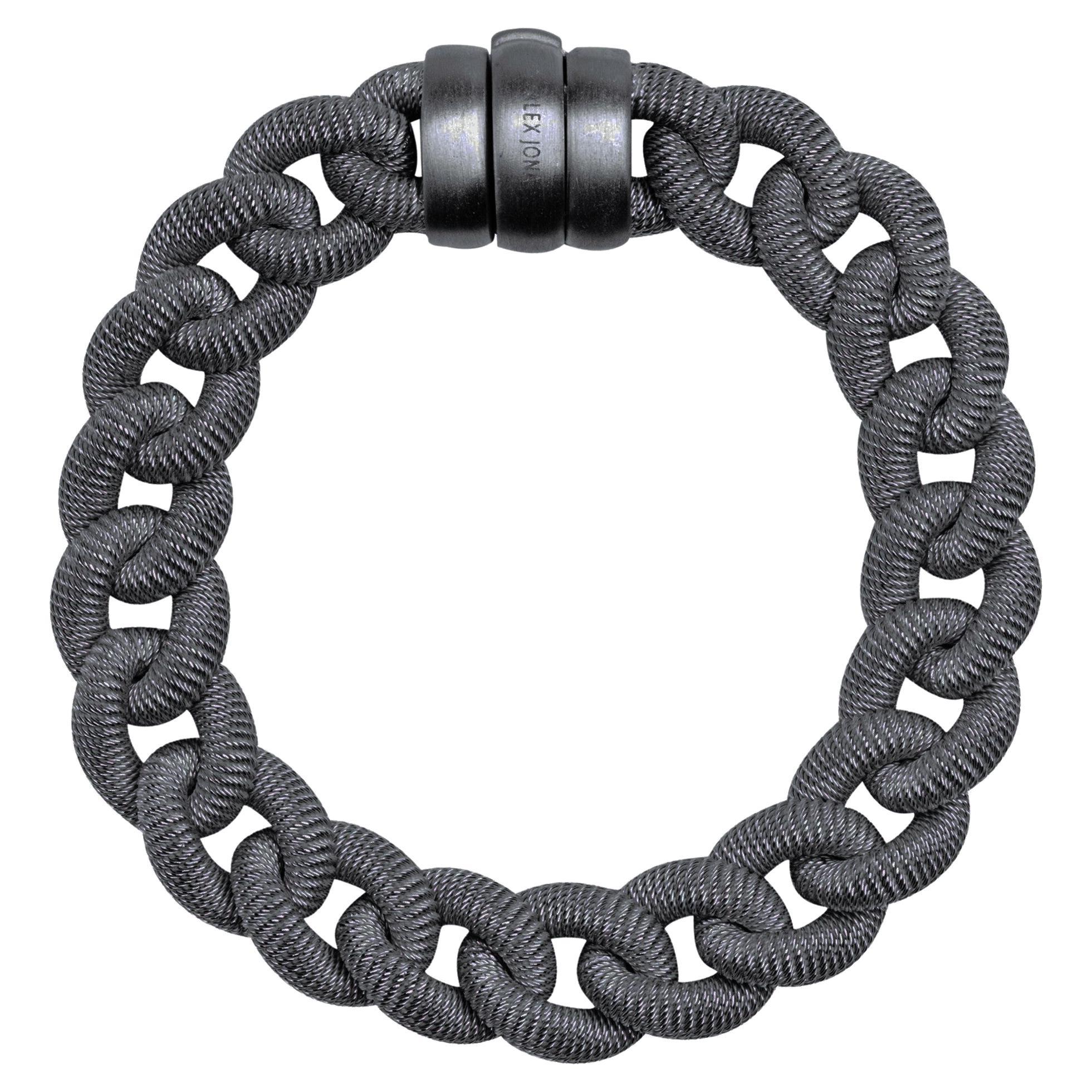 Alex Jona Sterling Silver Curb Link Chain Bracelet