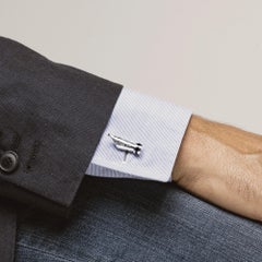 Alex Jona Sterling Silver Fountain Pen Nib Cufflinks