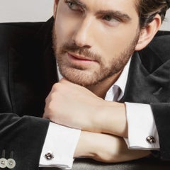 Alex Jona Sterling Silver Knot Cufflinks