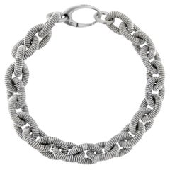 Alex Jona Bracelet à maillons en argent sterling